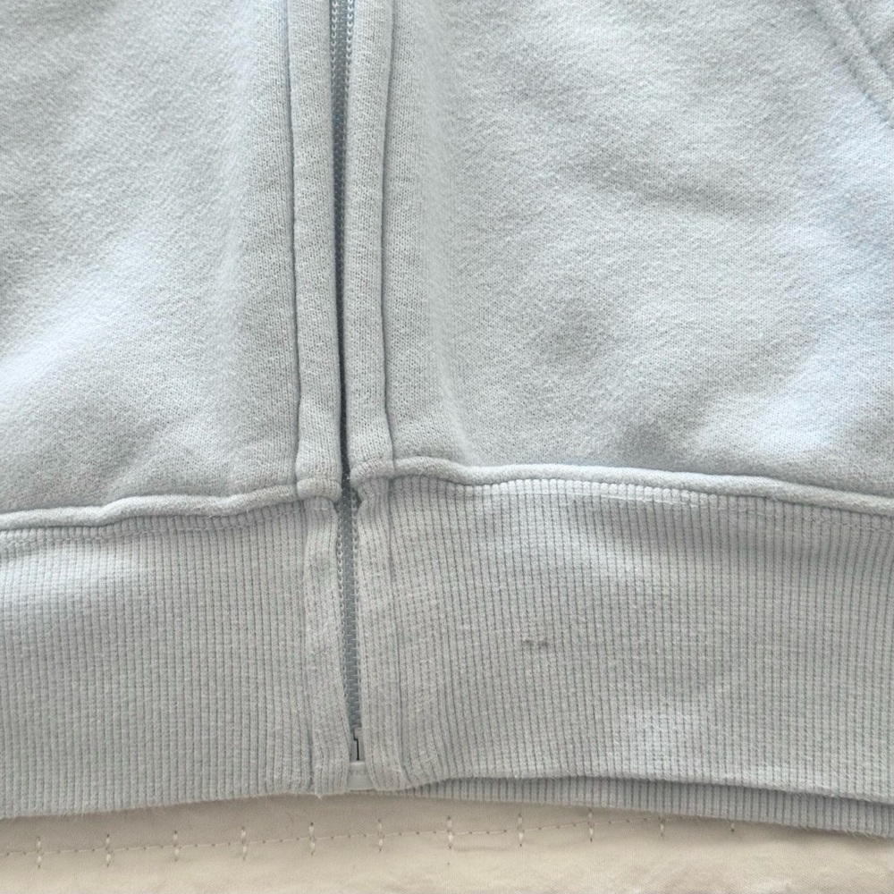 Aritzia Cozy Sweatfleece Boyfriend Boxy Zip Hoodie - Picture 6 of 7